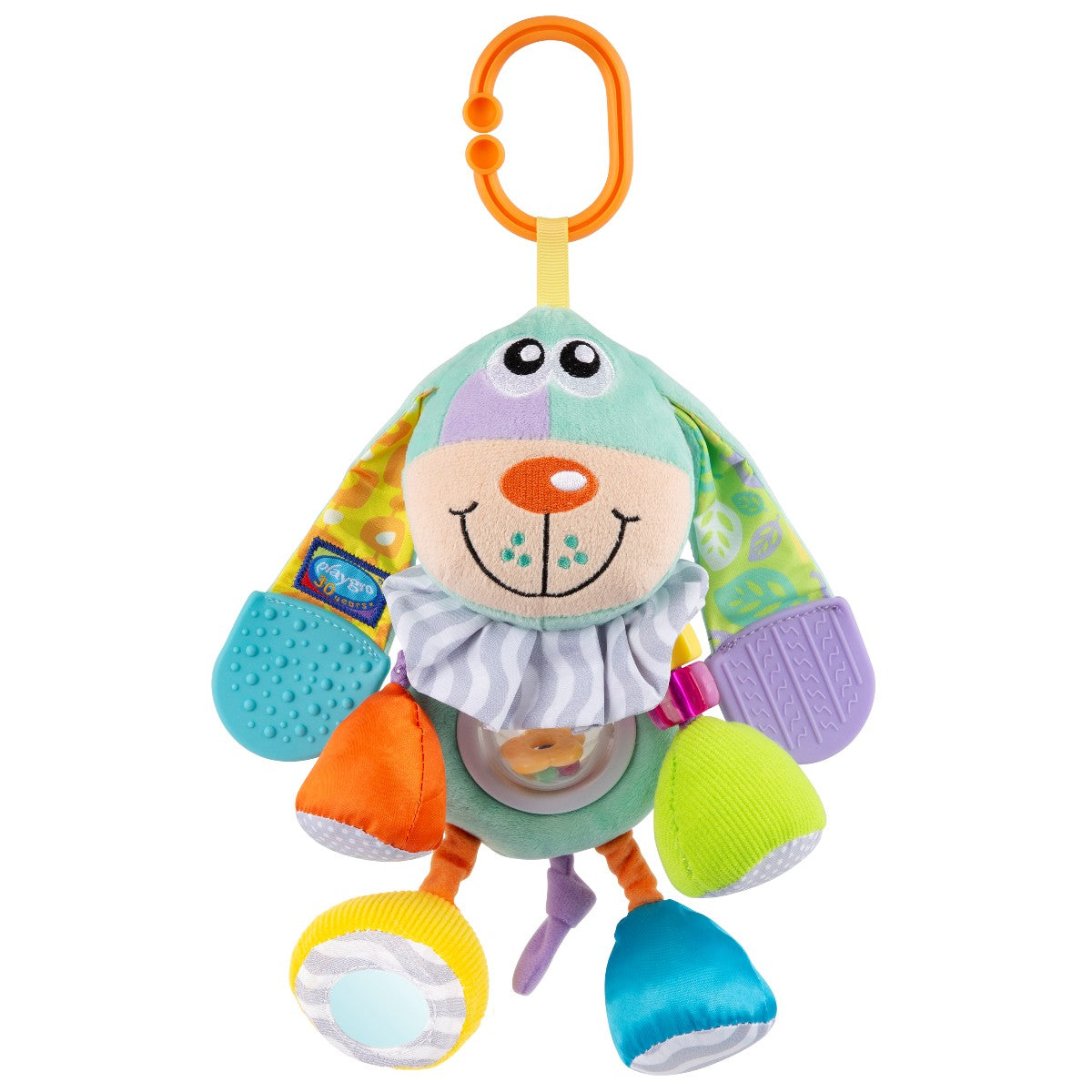 Playgro aktivitetsleksak, Aktivitets hund - Blå