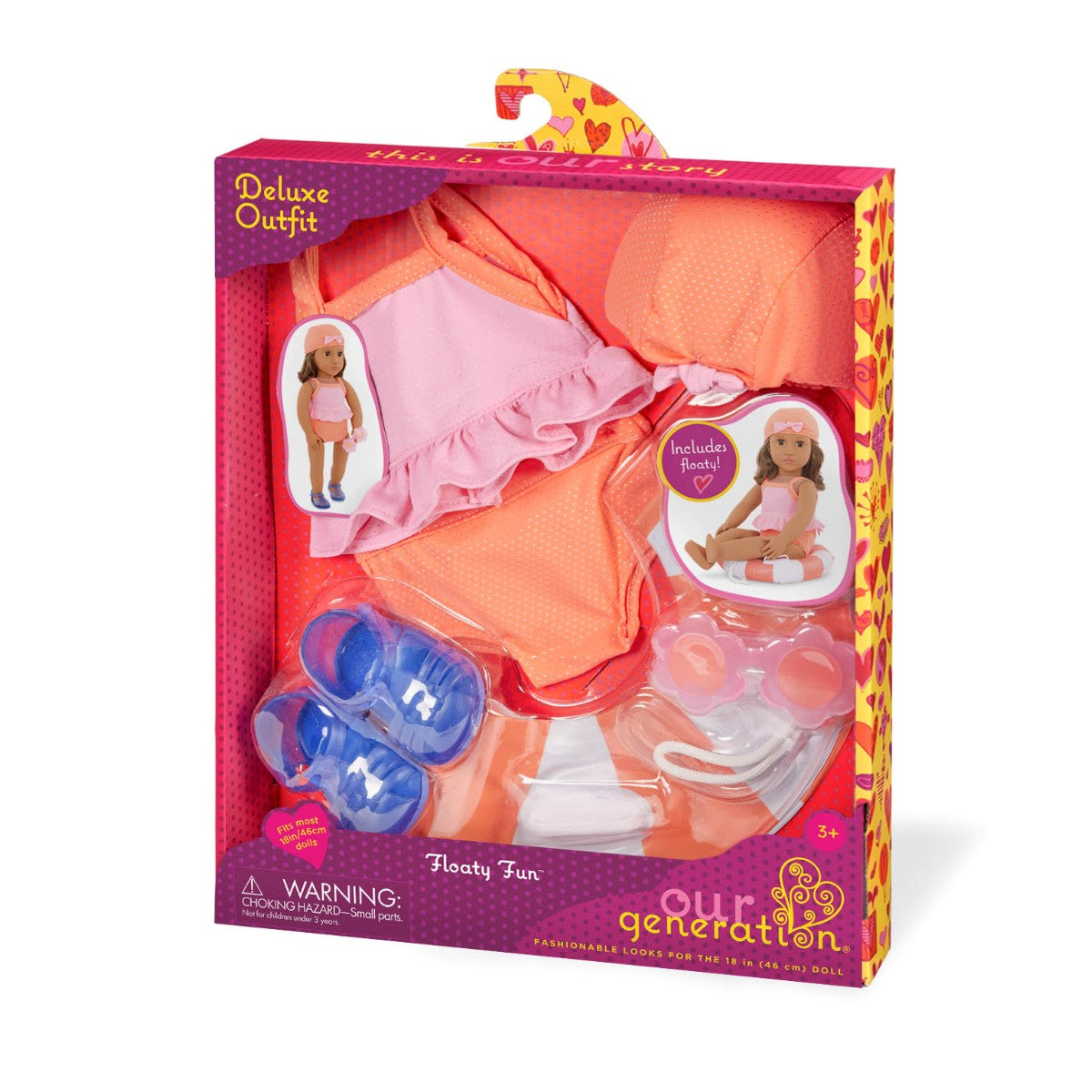 Our Generation Deluxe dockkläder, Badkläder