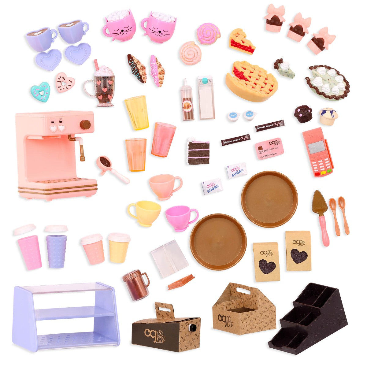 Our Generation docktillbehör, Coffeeshop