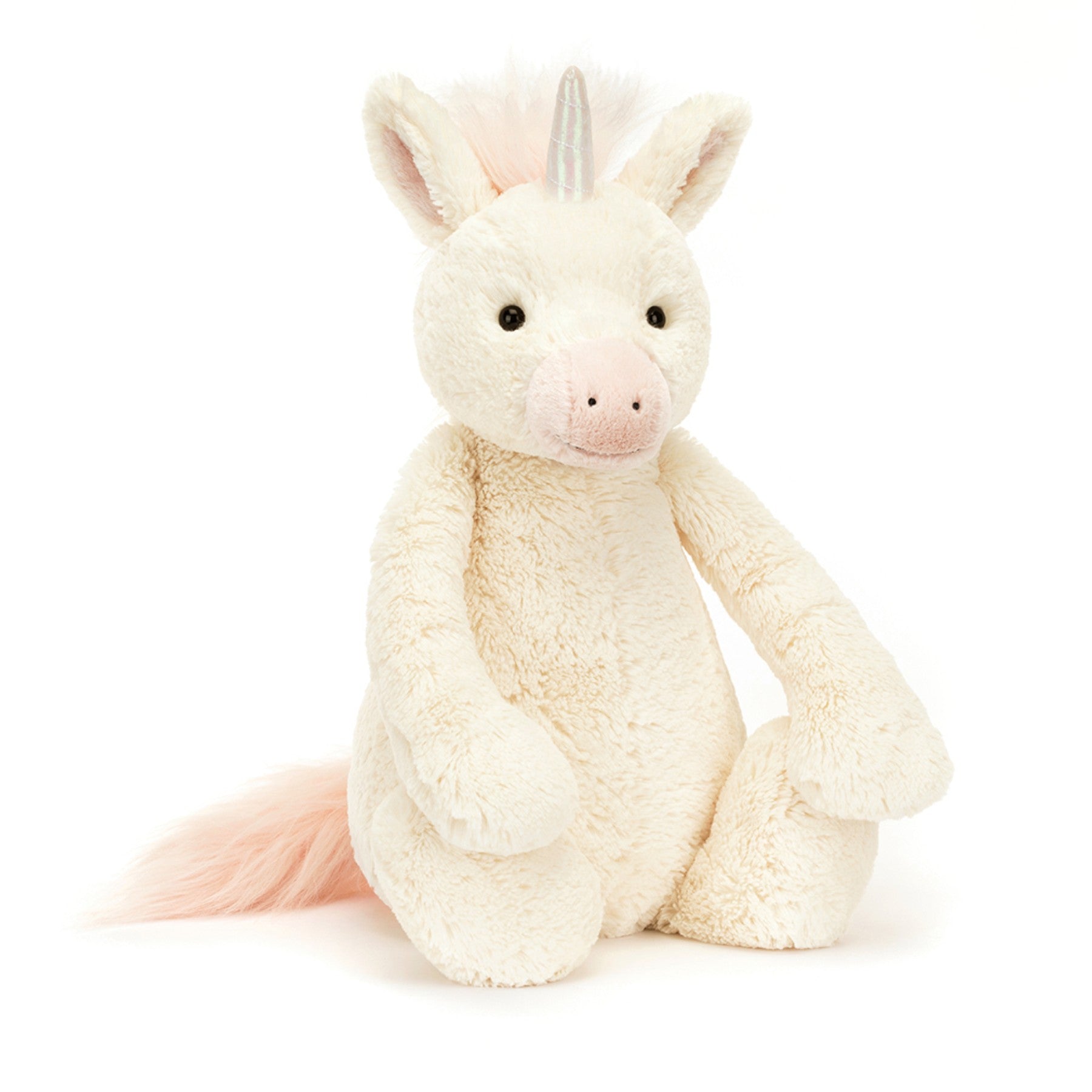 Jellycat gosedjur, Bashful enhörning, stor - 51 cm