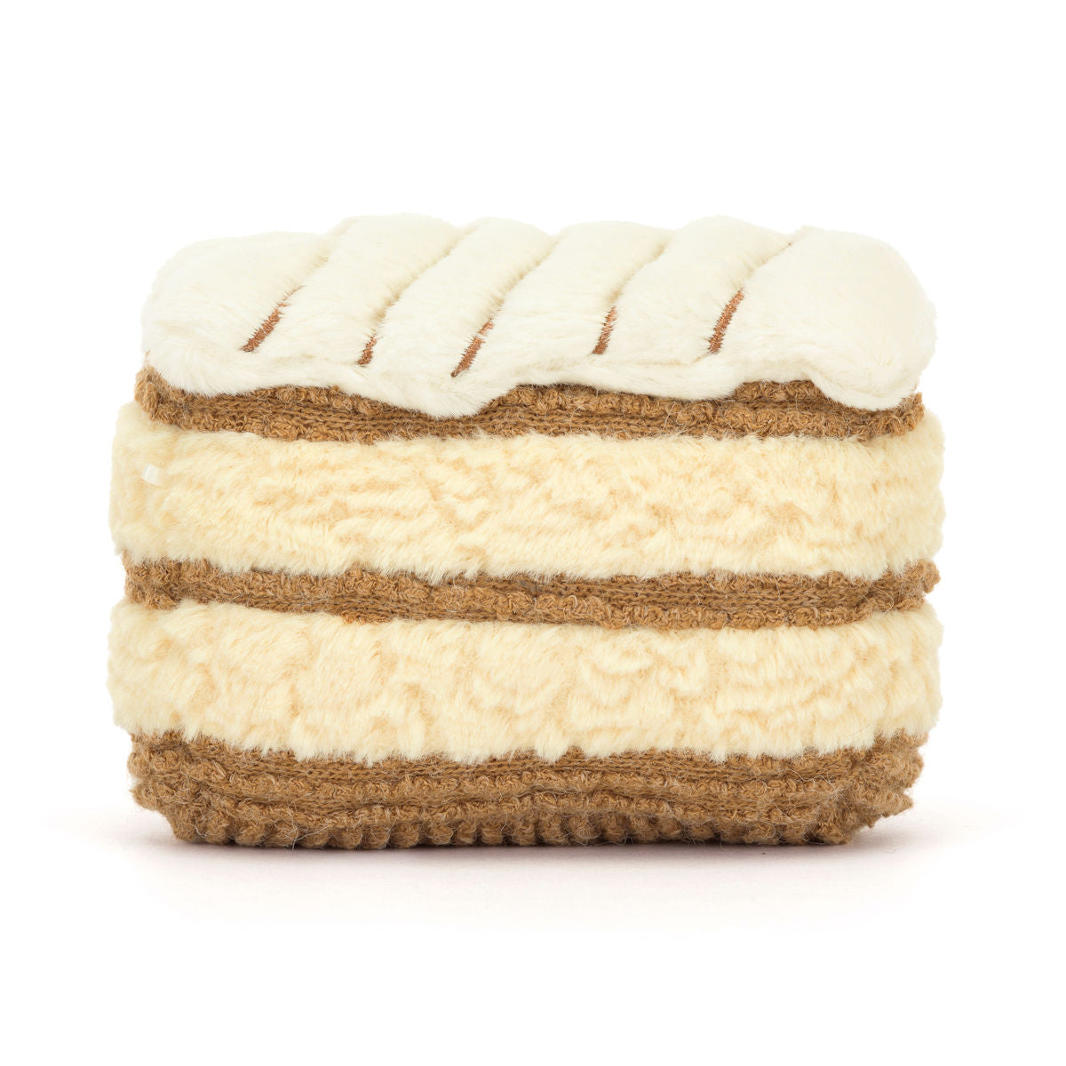 Jellycat gosedjur, Food bake, Amuseables Millie Mille Feuillie - 12 cm