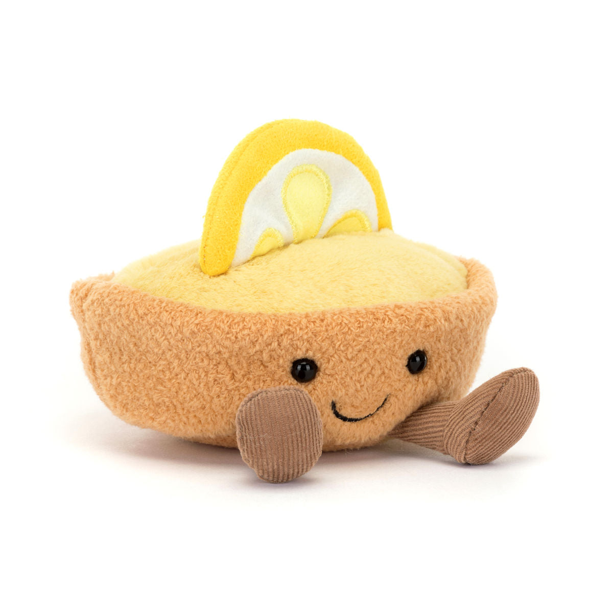 Jellycat gosedjur, Food bake, Amuseables Collette Tarte Au Citron - 11 cm