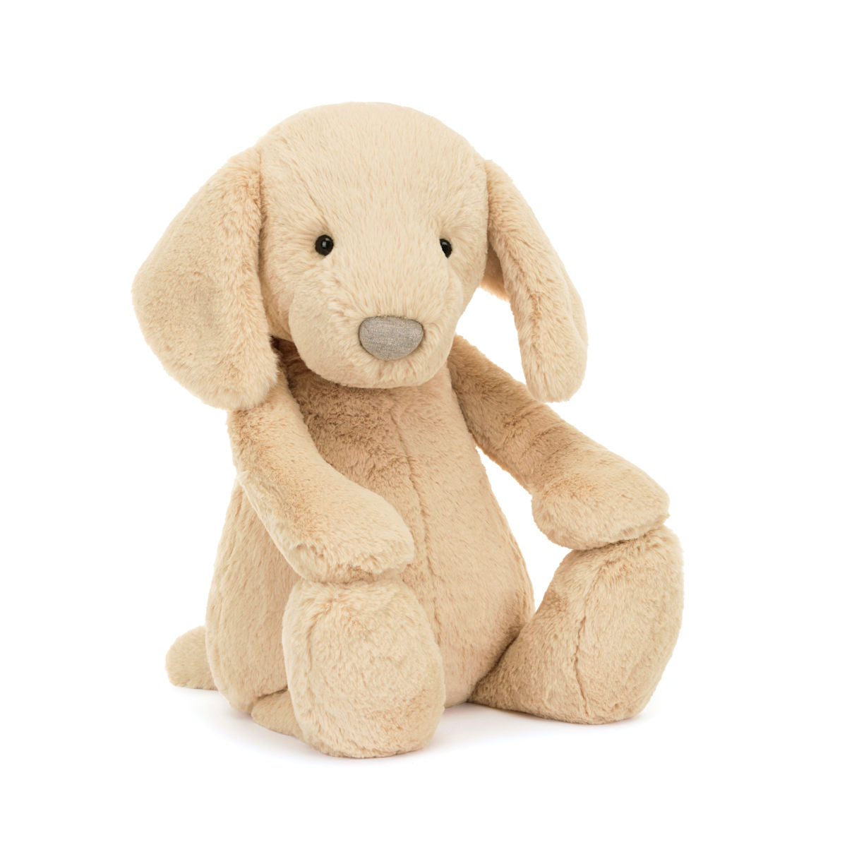 Jellycat bamse, Bashful Luxe hvalp, stor - 51 cm