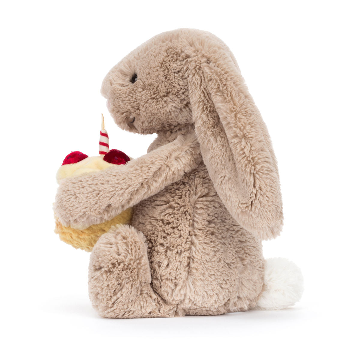 Jellycat gosedjur, Bashful birthday kanin med tårta - 31 cm