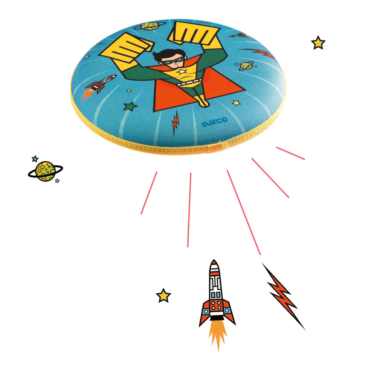 Djeco Frisbee, Superhjälte