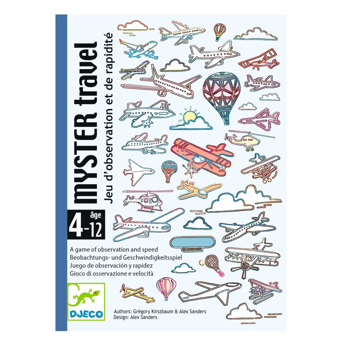 Djeco kortspel, Myster travel