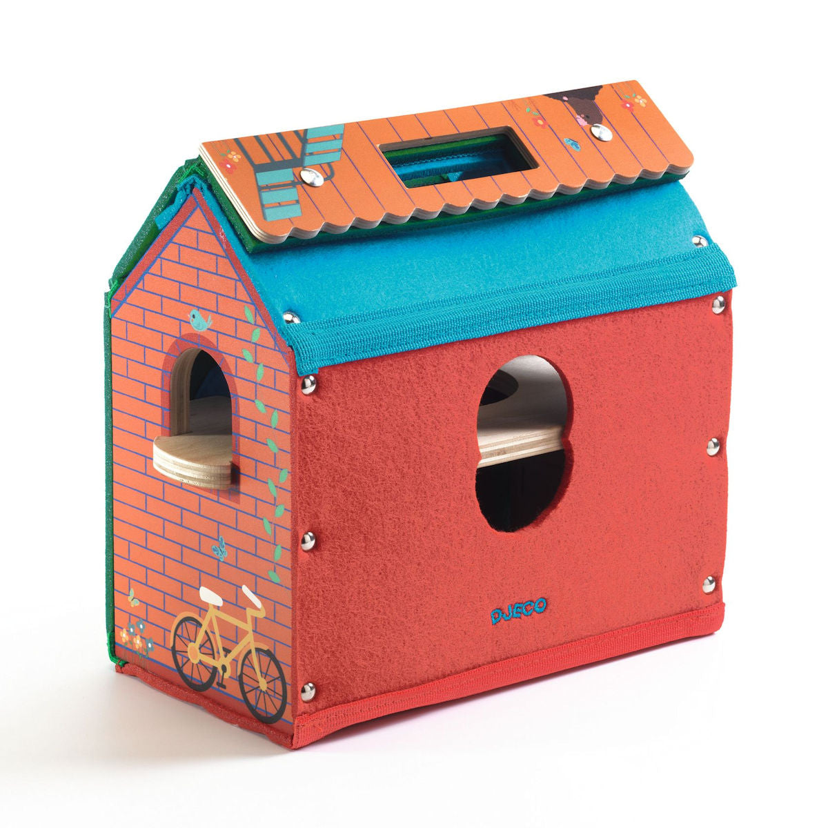 Djeco SoftiHouse med figurer