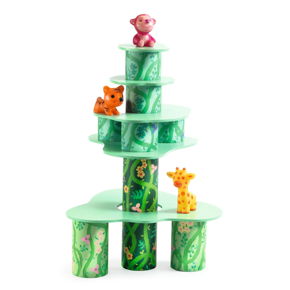 Djeco TopianiTube, bygg och lek - från 18 mån.