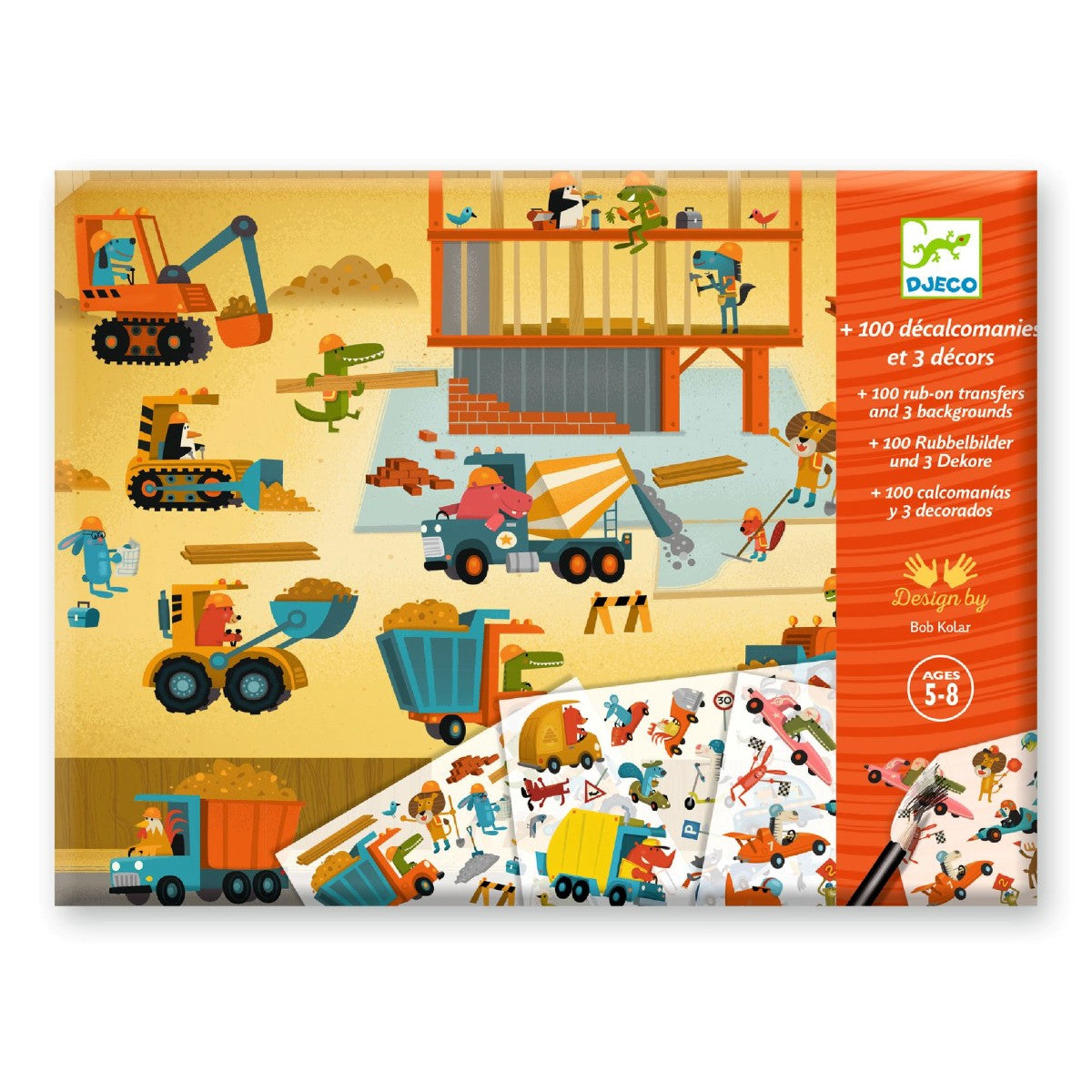 Djeco gnuggisar, Asfalt