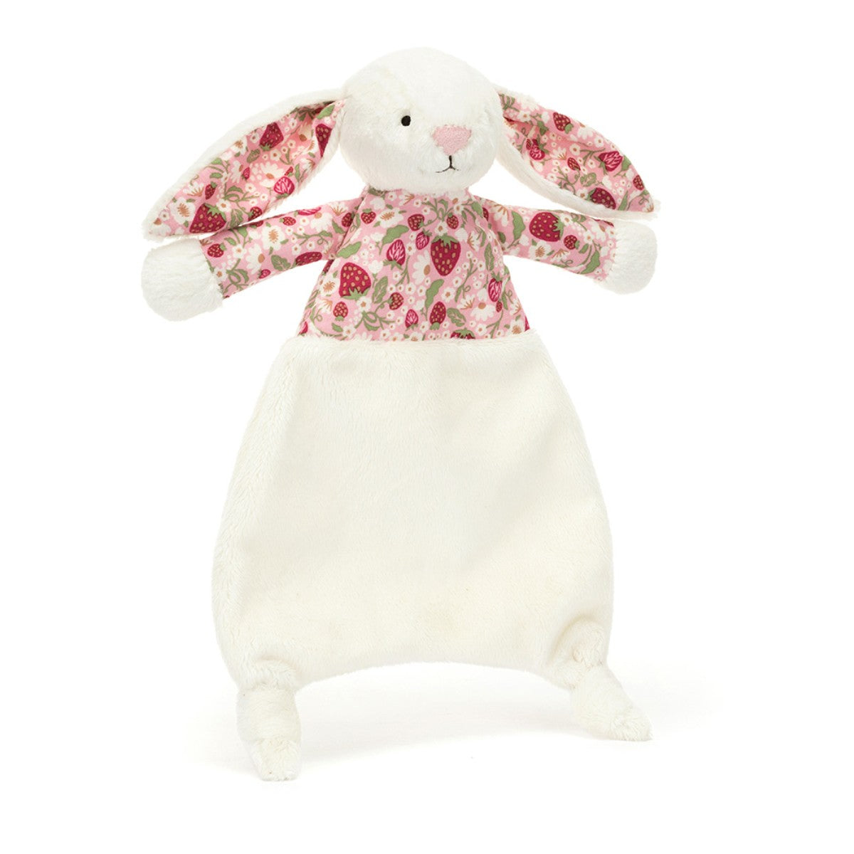 Baby Jellycat snuttefilt, Bashful kanin - Mimi Strawberry
