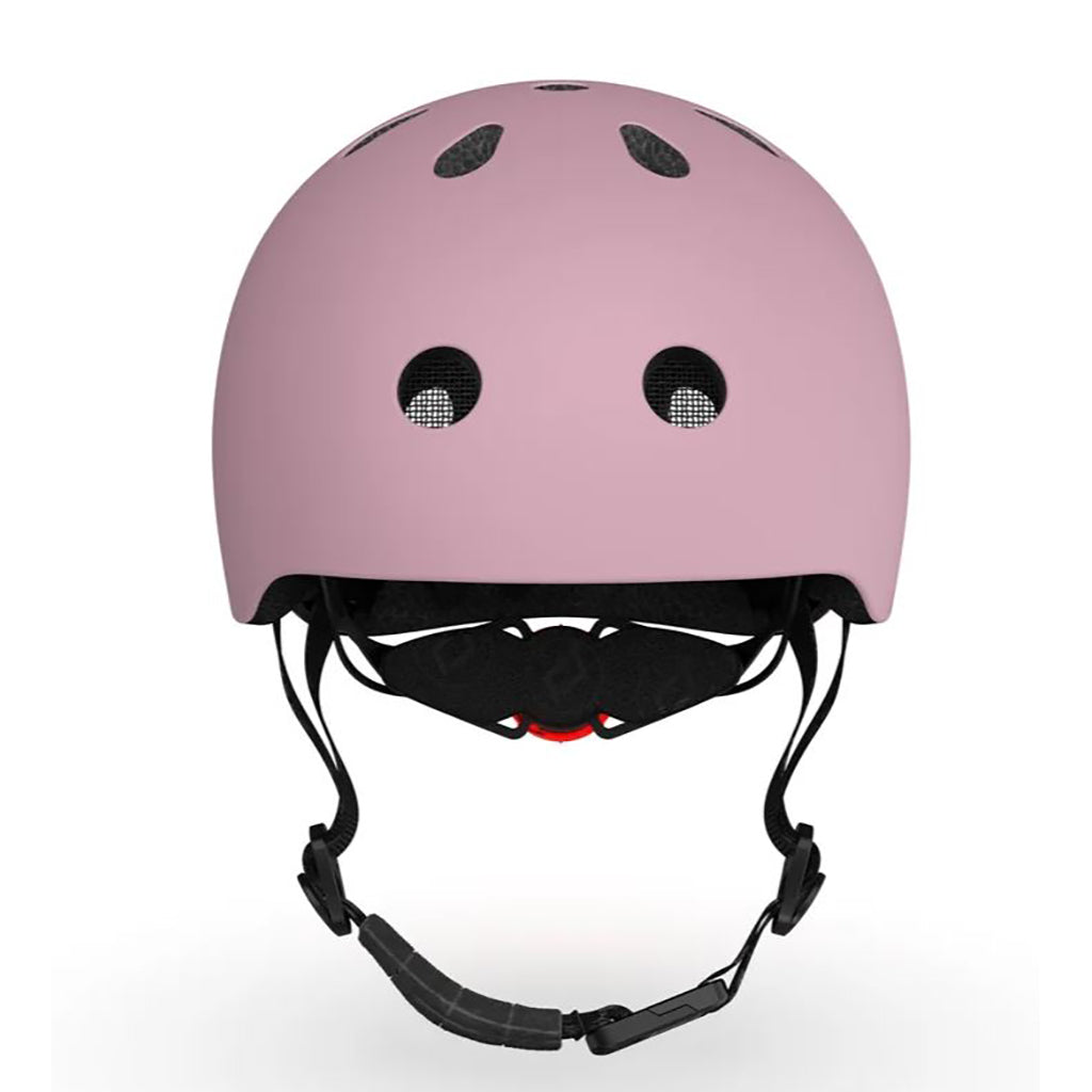 Scoot and Ride cykelhjälm, Wildberry - Flera storlekar