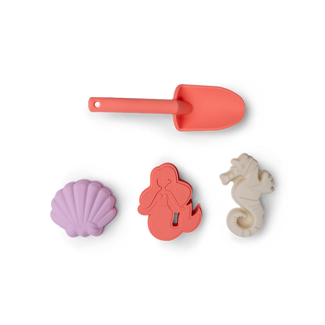 Swim Essentials, Sandsæt 5 delar silikon - Shell Tastic