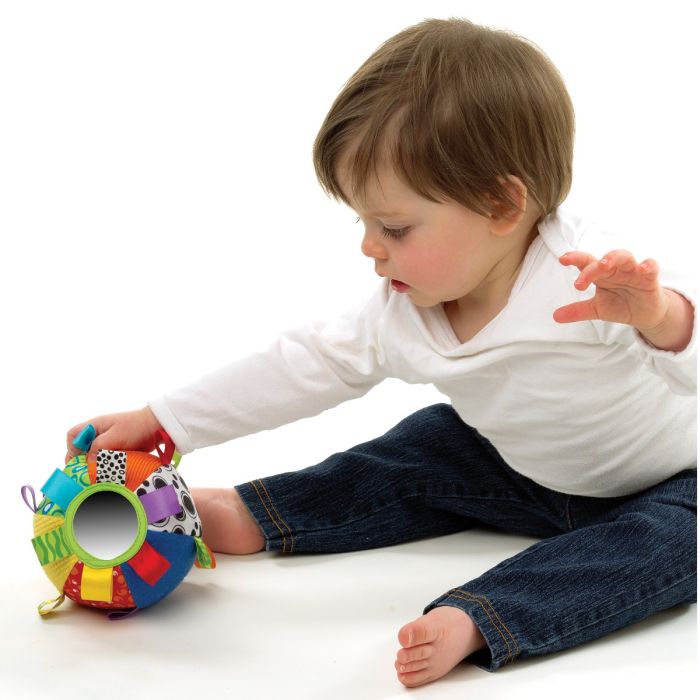 Playgro babyleksak, boll med labels