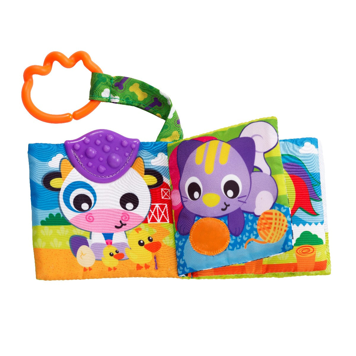 Playgro babyleksak, Bondgård bitbok med upphängning