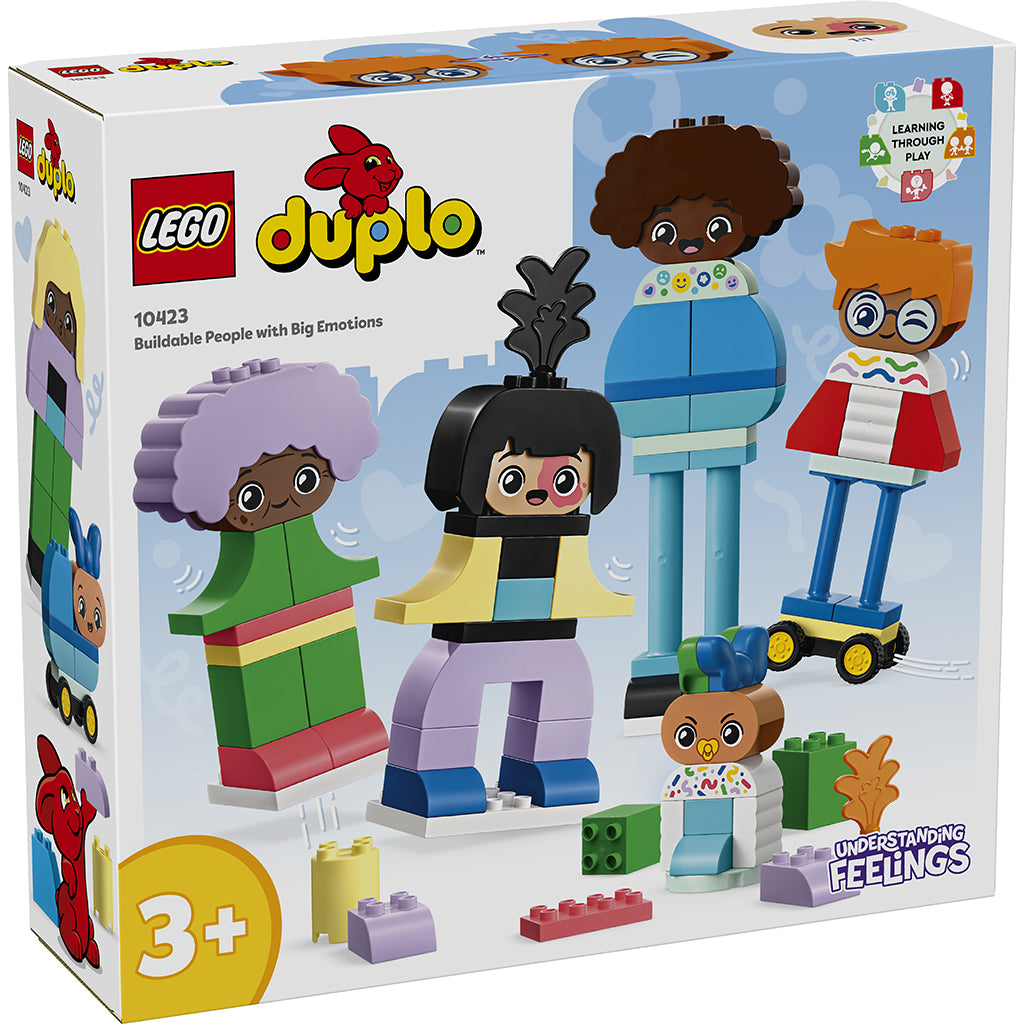 LEGO ® Duplo City, Bygg dina egna figurer med stora känslor