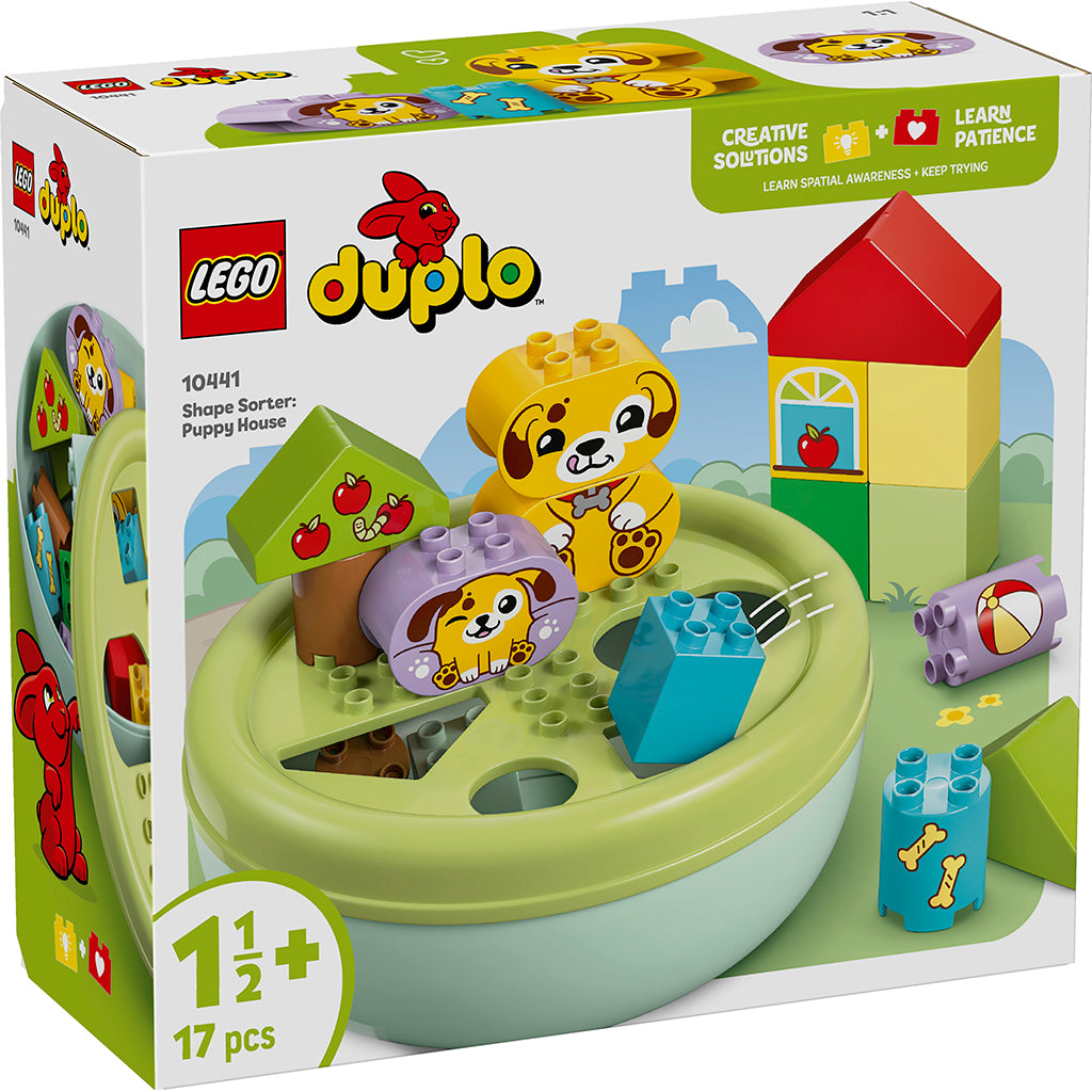 LEGO® DUPLO® Kreativt Lek, Sorteringslåda - Hundhus