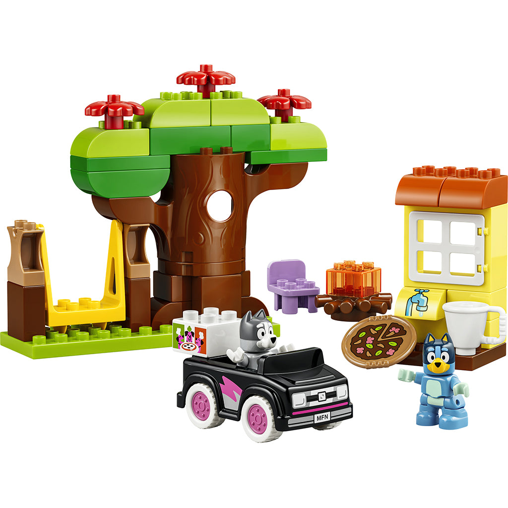 LEGO® DUPLO® Bluey Pizzaflickor med Muffin och Bluey