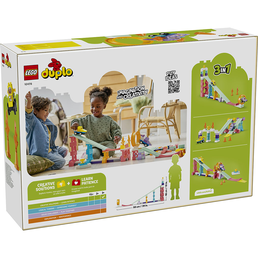LEGO® DUPLO® 3-i-1 kreativa ramper med fordon