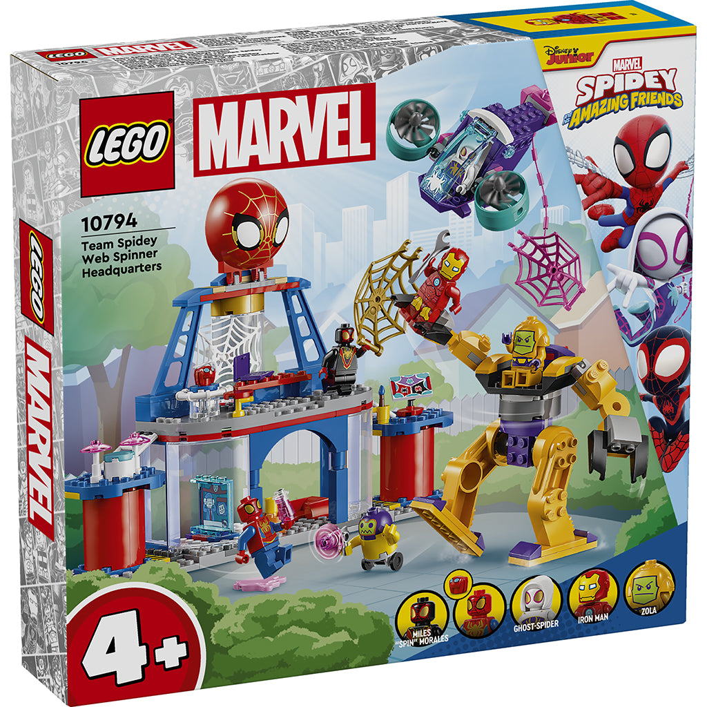 LEGO® Marvel Spiderman, Team Spideys nätspinners högkvarter