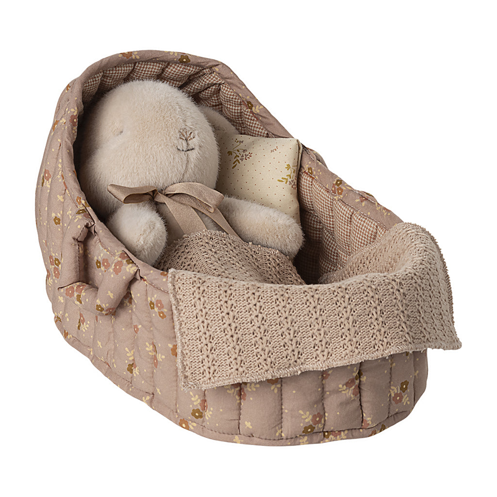 Maileg docktillbehör till plyskaniner, Babylift, stor - Rosa