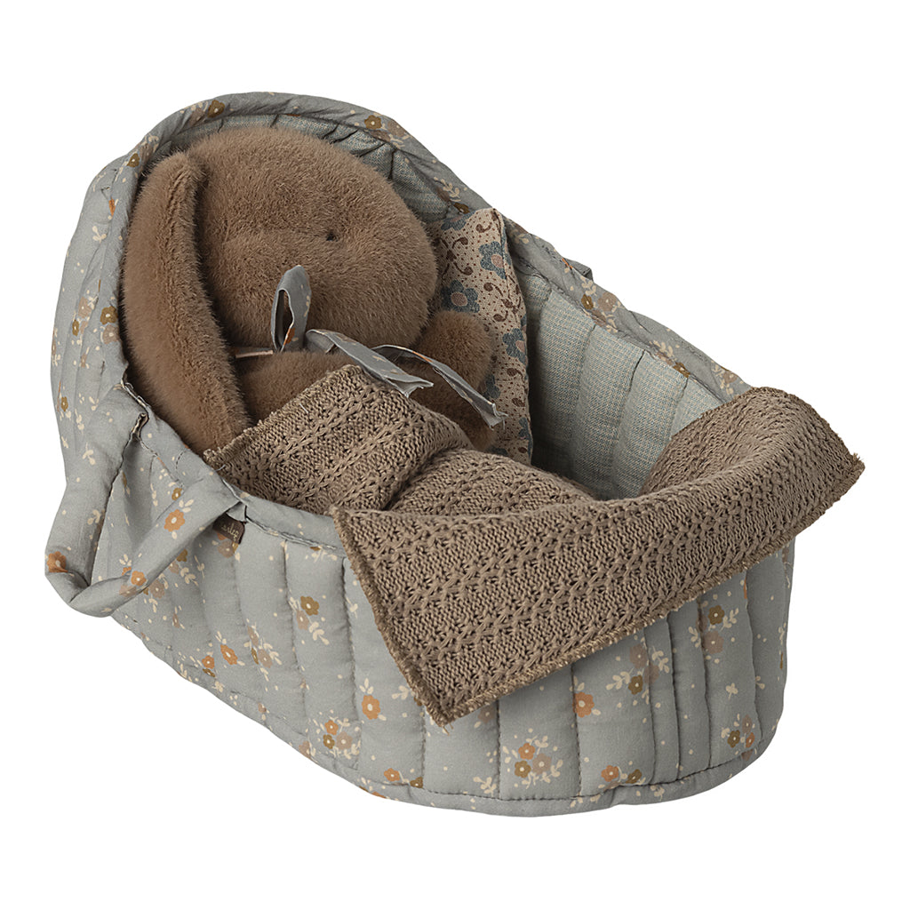 Maileg docktillbehör till plyskaniner, Babylift, stor - Blue