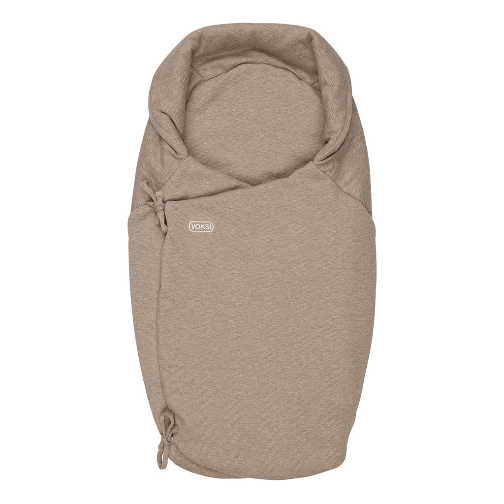 Voksi® Wool Wrap, baby uldsvøb - Walnut