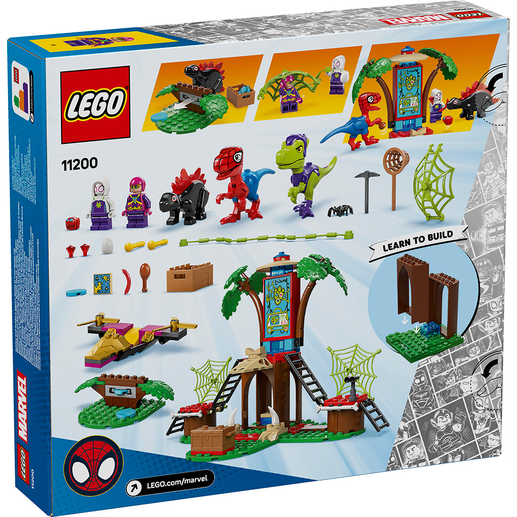 LEGO® Spidey, Spidey och Gobby i raptorkamp vid huvudkvarteret