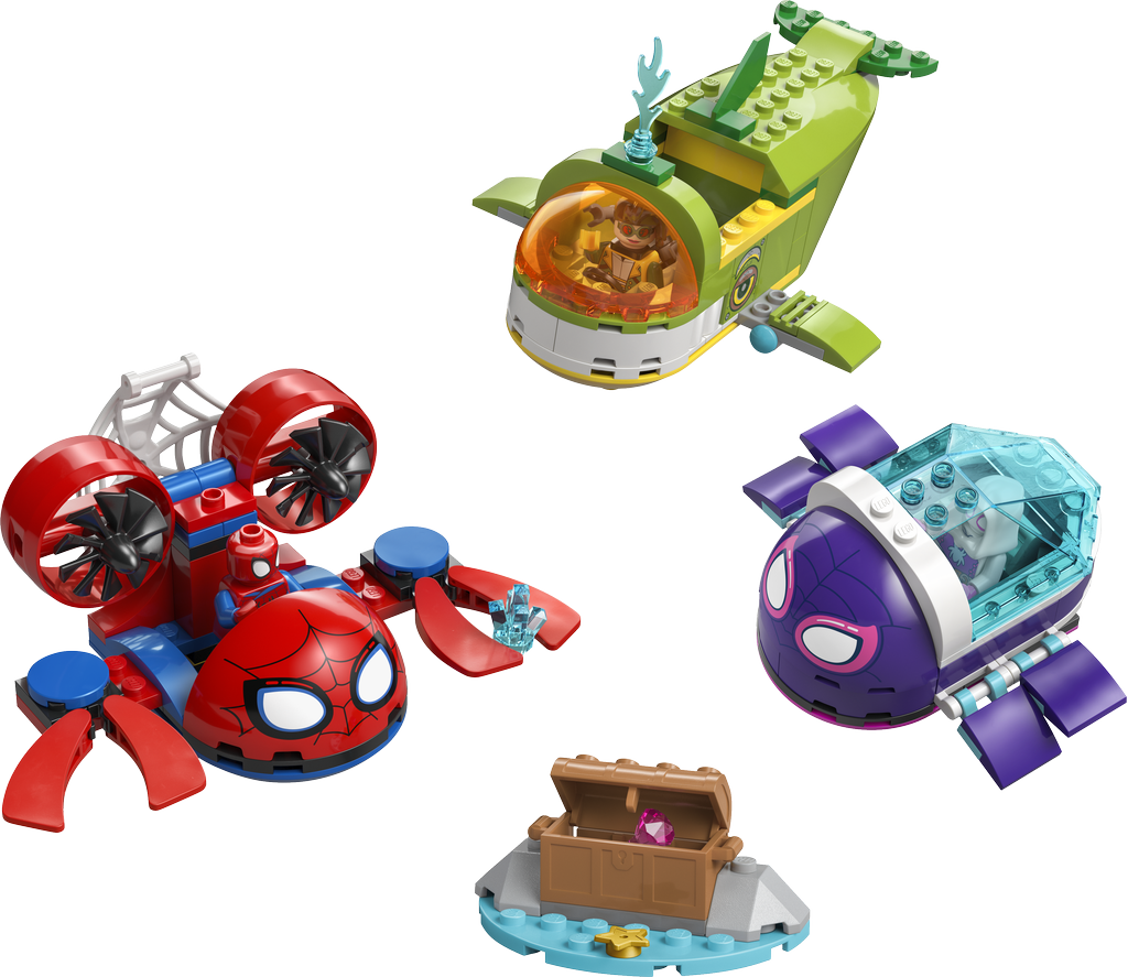 LEGO® Marvel, Spidey Undervattensfarkoster