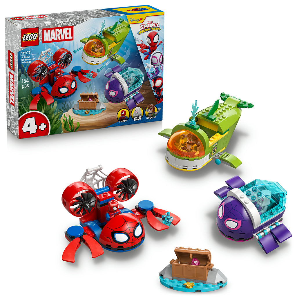 LEGO® Marvel, Spidey Undervattensfarkoster