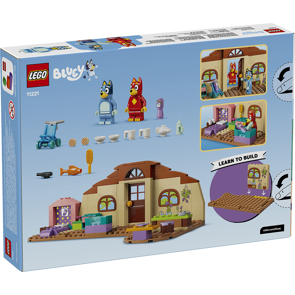 LEGO® Bluey Skola med Rusty och Bluey Byggset 11221