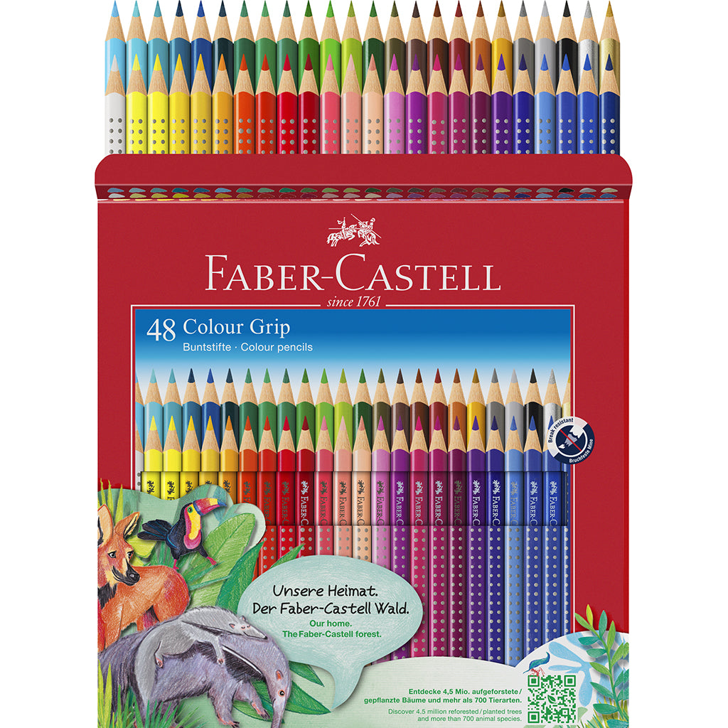 Faber-Castell 48 st Grip akvarellfärgpennor