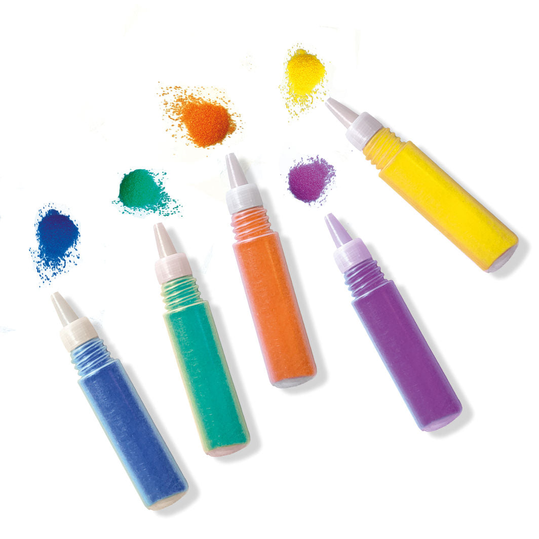 SES Creative sandkonst, bilder med skogens djur