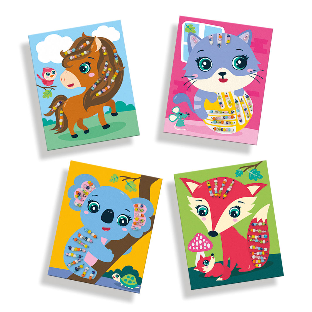 SES Creative Broderikort, Brodera med glaspärlor