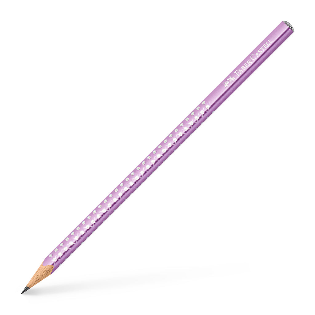 Faber-Castell Sparkle penna med glitter, Violet metallic