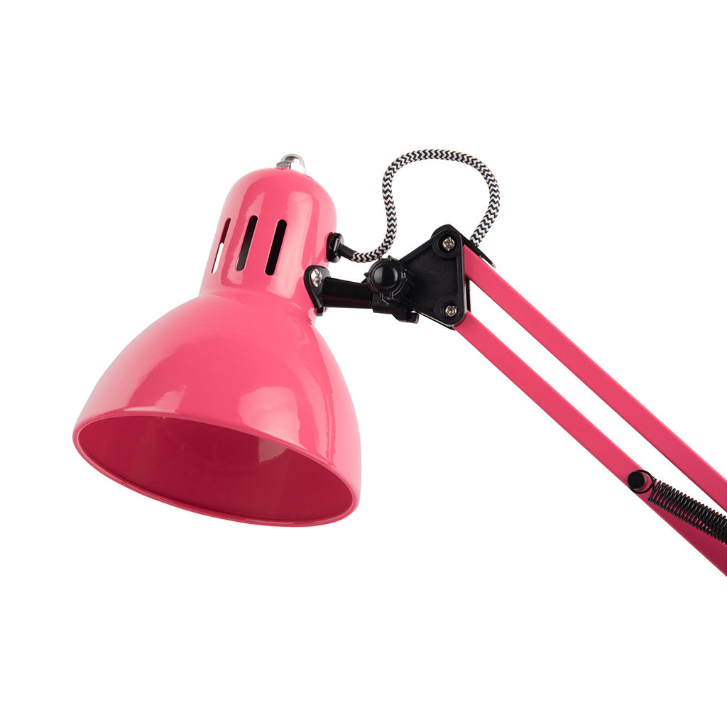 Leitmotiv Funky Hobby bordslampa i metall, Bright pink