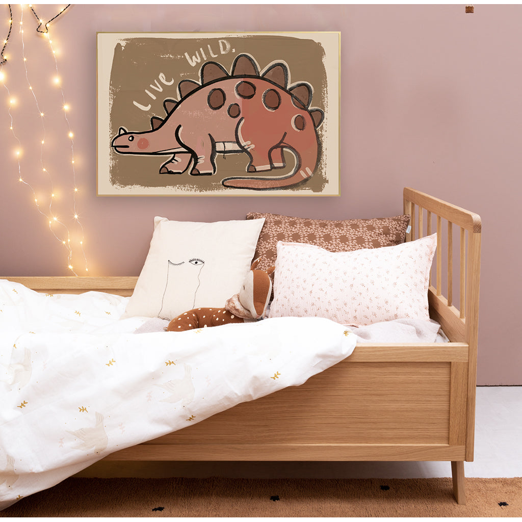 Studio Loco barnposter, Dino live wild - 70 x 50 cm