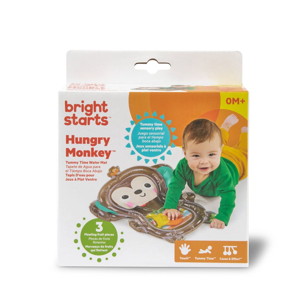BRIGHT STARTS Bright Starts Hungry Monkey™ aktivitetsmatta med vatten