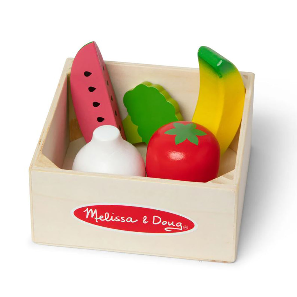 Melissa & Doug Legemad i træ, Frugt og grøntsager