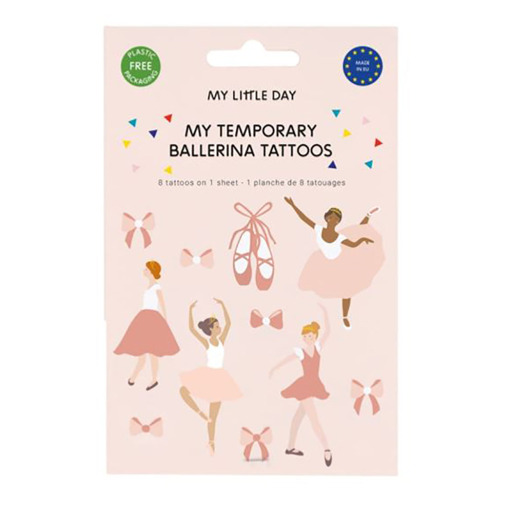 My Little Day Tatueringar, 12 st - Ballerina