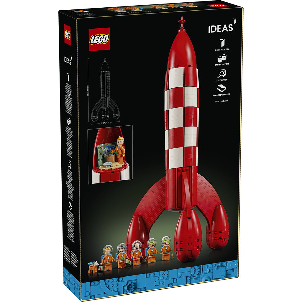 LEGO® Ideas Månraketen från Tintin®
