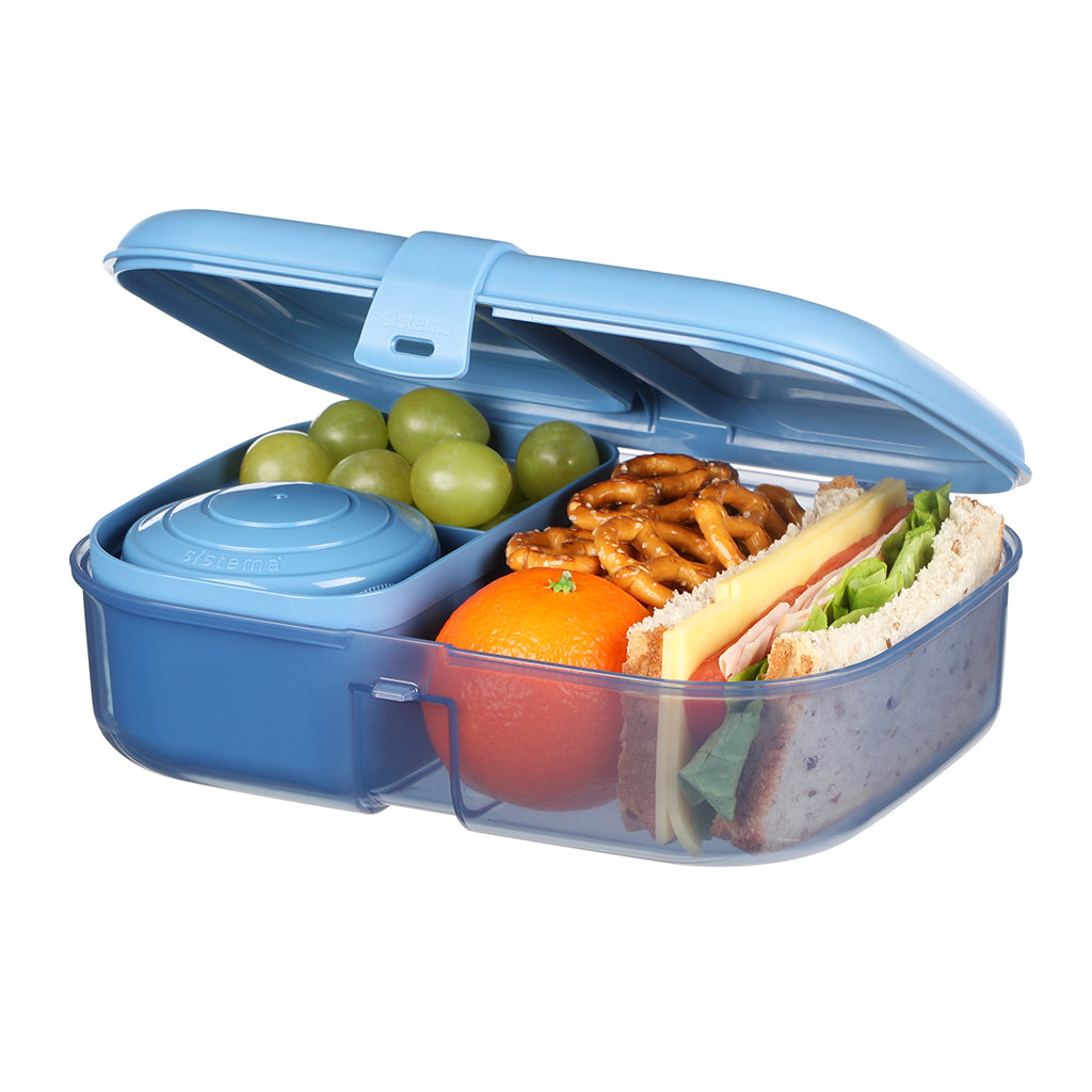 Sistema Ribbon Lunch To Go matlåda, 1.1 L - Mountain blue