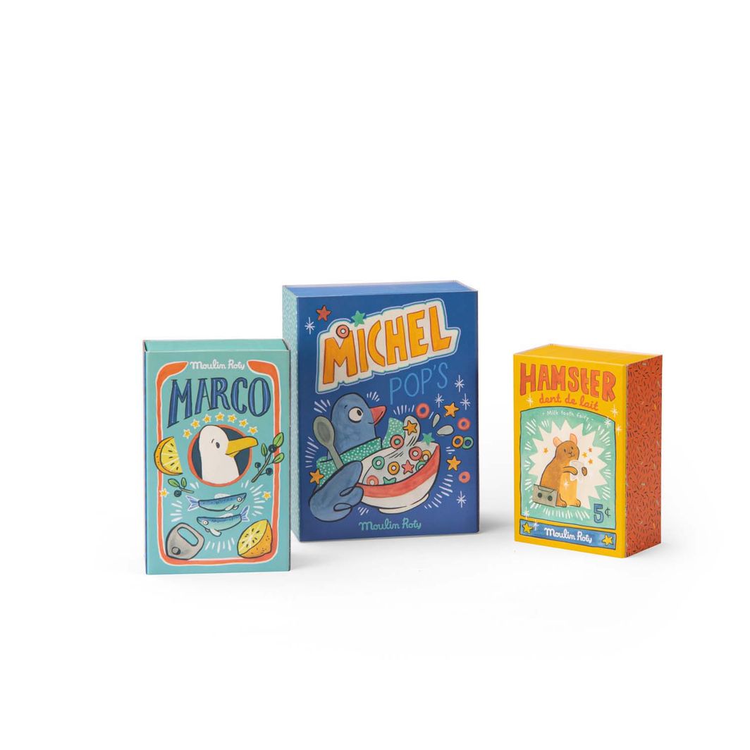 Moulin Roty Mjukisdjur med skallra - Duvan Michel