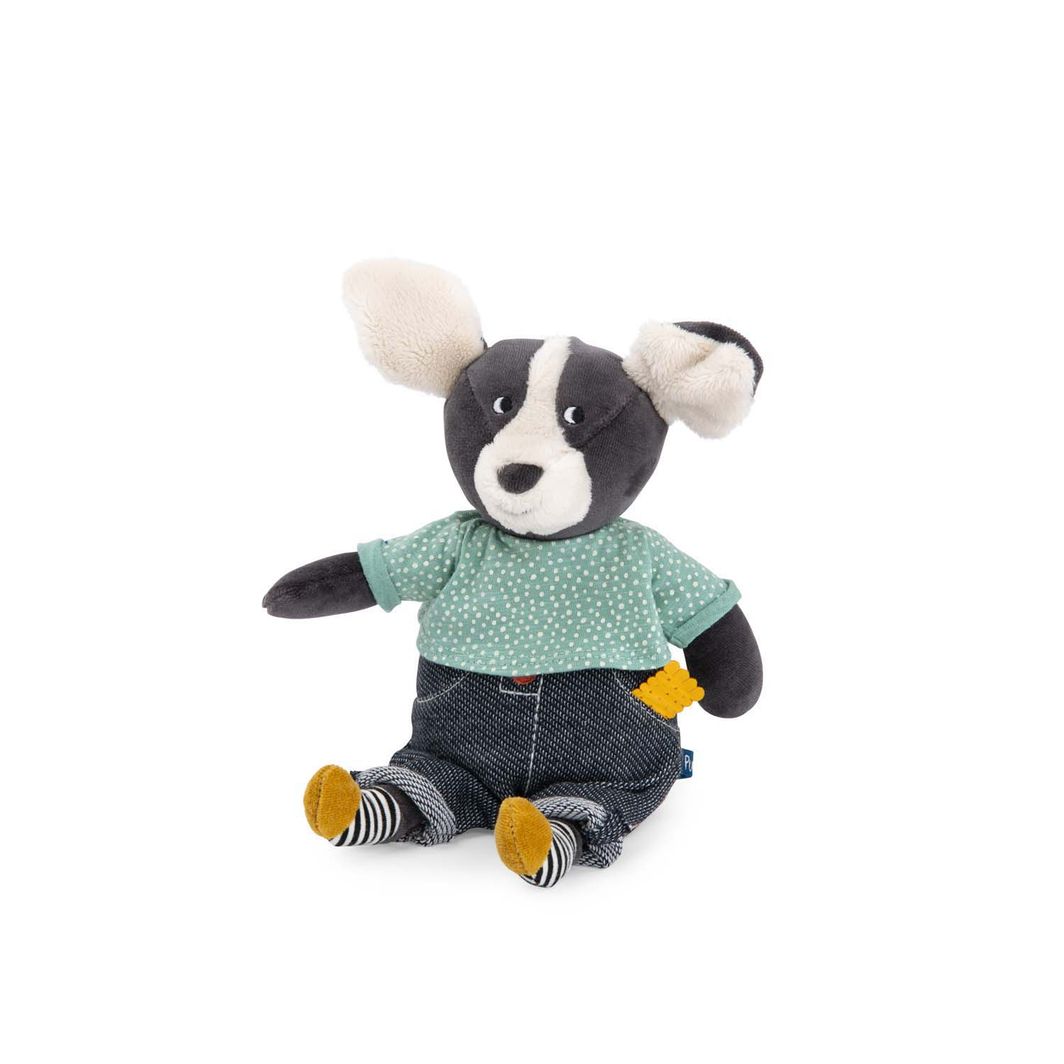 Moulin Roty gosedjur med musikverk, Hunden Puce