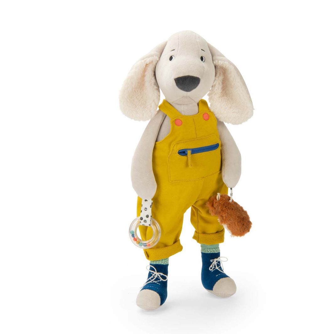 Moulin Roty Aktivitetsleksak - Hunden Pilou 56 cm