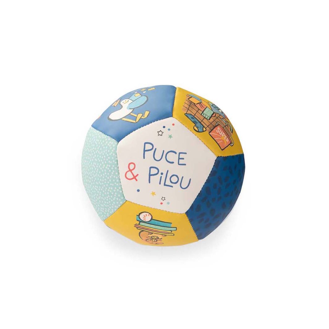 Moulin Roty Mjuk boll 10 cm, Puce & Pilou