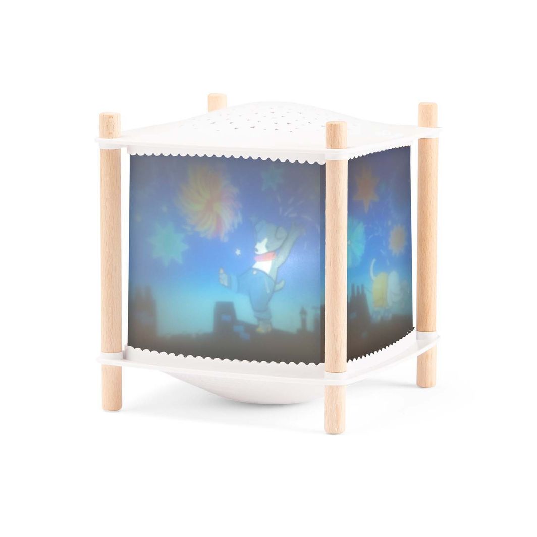 Moulin Roty Magisk Lampa (bluetooth), Puce & Pilou