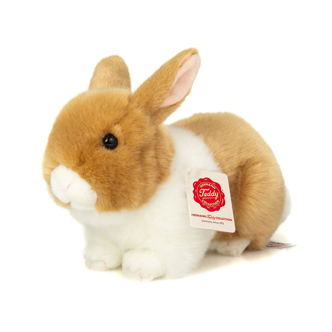 Teddy Hermann bamse, Hare beige-vit - 23 cm