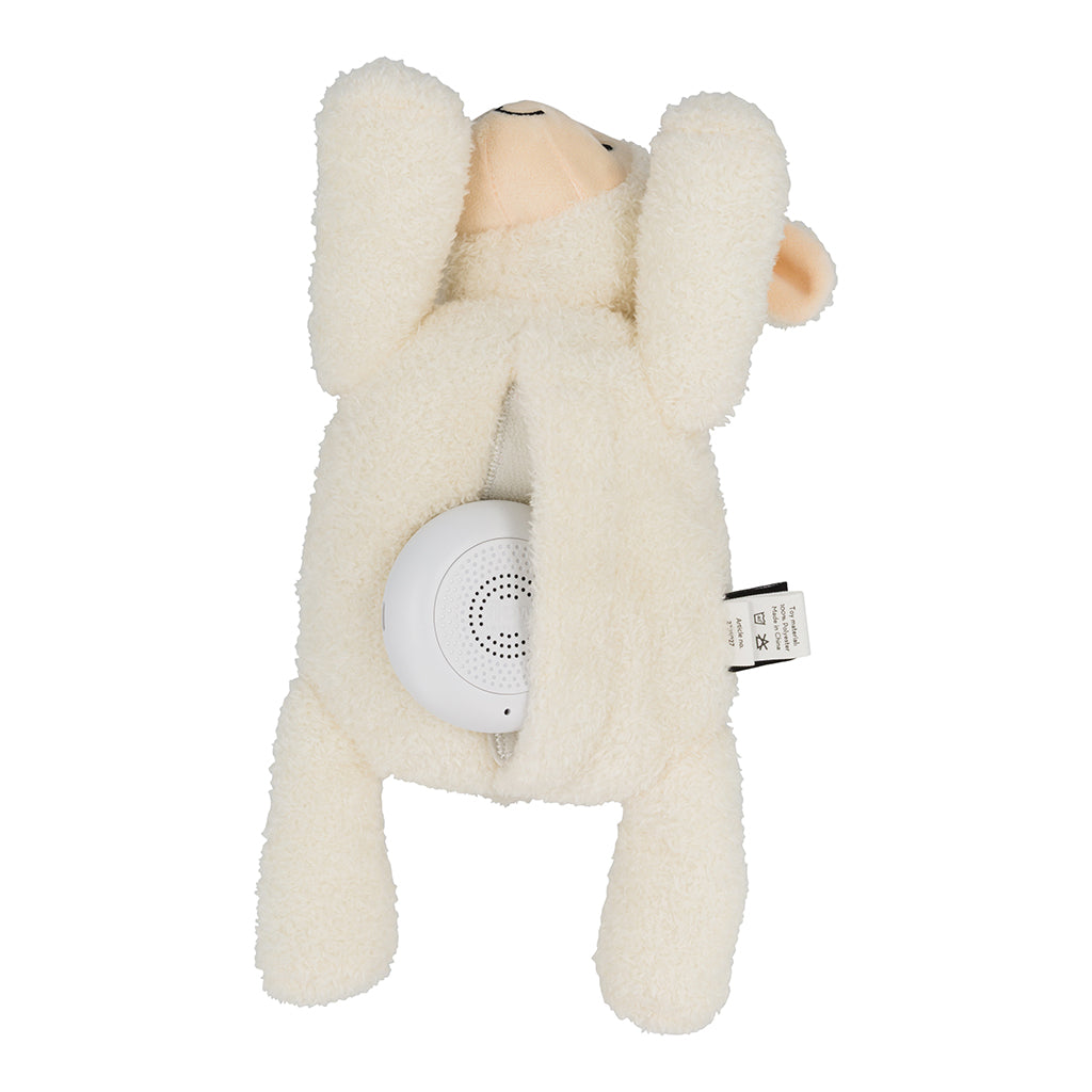 Flow Amsterdam Hjertelydsbamse med uppladdningsbart batteri, Rosie beige