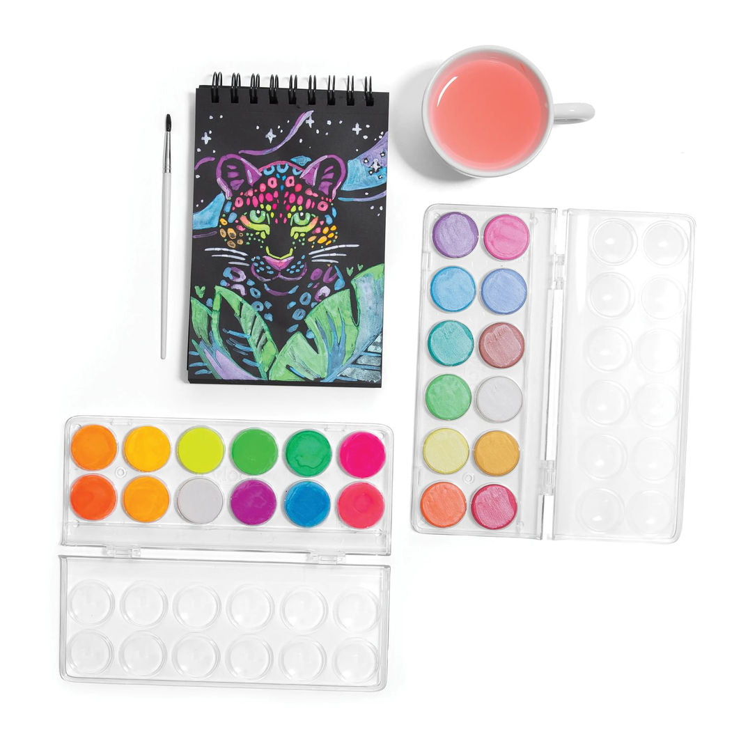 Ooly Vandfarve palette, Chroma Blends - Neon