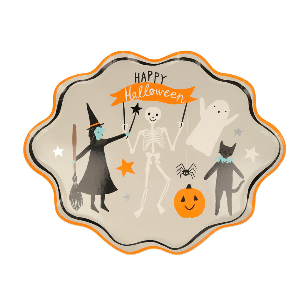 Meri Meri Papptallrikar, Halloween – Happy Halloween